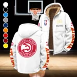 Sport Spirit Supporters Winter Fleece Jacket, Thermal Winter Fleece HVN1436AH - White