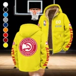 Sport Spirit Supporters Winter Fleece Jacket, Thermal Winter Fleece HVN1436AH - Yellow