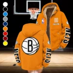 Rising Hoop Family Winter Fleece Jacket, Extreme Cold Fleece Coat HVN1436BN - Orange
