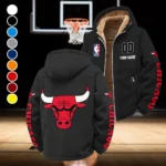True Basketball Lifestyle Winter Fleece Jacket, Sub-Zero Fleece Jacket HVN1436CB - Black