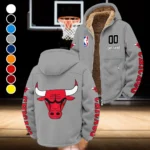 True Basketball Lifestyle Winter Fleece Jacket, Sub-Zero Fleece Jacket HVN1436CB - Grey