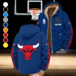 True Basketball Lifestyle Winter Fleece Jacket, Sub-Zero Fleece Jacket HVN1436CB - Navy