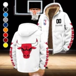 True Basketball Lifestyle Winter Fleece Jacket, Sub-Zero Fleece Jacket HVN1436CB - White