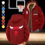 True Basketball Lifestyle Winter Fleece Jacket, Sub-Zero Fleece Jacket HVN1436CB - Wine