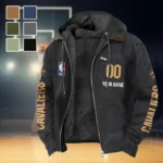 Supporter Spirit Squad Flannel Hoodie, Fan Squad Flannel Hoodie HVN1436CC - Black