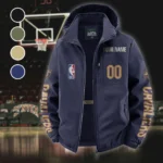 Supporter Spirit Squad Fleece Windbreaker Jacket, Storm-Blocker Fleece HVN1436CC - Navy