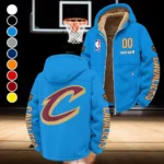 Supporter Spirit Squad Winter Fleece Jacket, Deep Winter Comfort Fleece HVN1436CC - Cyan