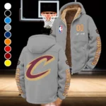 Supporter Spirit Squad Winter Fleece Jacket, Deep Winter Comfort Fleece HVN1436CC - Grey