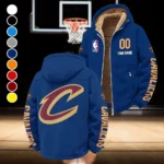 Supporter Spirit Squad Winter Fleece Jacket, Deep Winter Comfort Fleece HVN1436CC - Navy