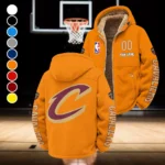 Supporter Spirit Squad Winter Fleece Jacket, Deep Winter Comfort Fleece HVN1436CC - Orange