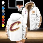 Supporter Spirit Squad Winter Fleece Jacket, Deep Winter Comfort Fleece HVN1436CC - White