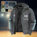 All-Season Court Culture Flannel Hoodie, Stadium Ready Flannel Hoodie HVN1436CH - Gray