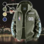 All-Season Court Culture Fleece Windbreaker Jacket, Core-Warmth Windbreaker HVN1436CH - Green