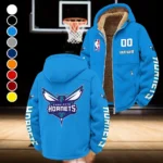 All-Season Court Culture Winter Fleece Jacket, Insulated Sport Hoody HVN1436CH - Cyan