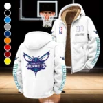 All-Season Court Culture Winter Fleece Jacket, Insulated Sport Hoody HVN1436CH - White