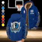Basketball Lifestyle Squad Winter Fleece Jacket, Polar Climate Fleece HVN1436DM - Navy