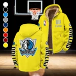 Basketball Lifestyle Squad Winter Fleece Jacket, Polar Climate Fleece HVN1436DM - Yellow