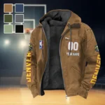 Loyal Supporter Energy Flannel Hoodie, Team Spirit Flannel Hoodie HVN1436DN - Camel