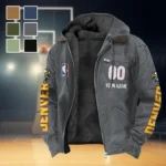 Loyal Supporter Energy Flannel Hoodie, Team Spirit Flannel Hoodie HVN1436DN - Gray