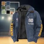 Loyal Supporter Energy Flannel Hoodie, Team Spirit Flannel Hoodie HVN1436DN - Navy Blue