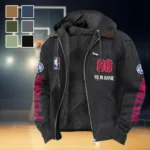 Sport Spirit Family Flannel Hoodie, Street Style Sport Hoodie HVN1436DP - Black