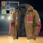Sport Spirit Family Flannel Hoodie, Street Style Sport Hoodie HVN1436DP - Camel