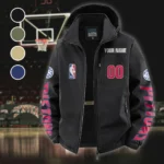 Sport Spirit Family Fleece Windbreaker Jacket, Weather-Guard Fleece HVN1436DP - Black
