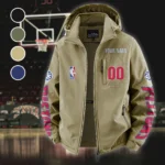 Sport Spirit Family Fleece Windbreaker Jacket, Weather-Guard Fleece HVN1436DP - Khaki