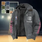 Bold Court Energy Flannel Hoodie, Cold Game Day Hoodie HVN1436HR - Gray