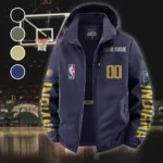 Game Ready Spirit Fleece Windbreaker Jacket, High-Output Training Jacket HVN1436IP - Navy