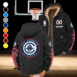 Basketball Lifestyle Family Winter Fleece Jacket, Multi-Sport Winter Layer HVN1436LA - Black