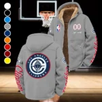 Basketball Lifestyle Family Winter Fleece Jacket, Multi-Sport Winter Layer HVN1436LA - Grey