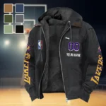 Rising Fan Pride Flannel Hoodie, Classic Flannel Sport Hoodie HVN1436LA - Black