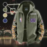 Rising Fan Pride Fleece Windbreaker Jacket, Multi-Sport Weather Jacket HVN1436LA - Green