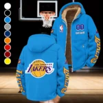 Rising Fan Pride Winter Fleece Jacket, Technical Mid-Layer Jacket HVN1436LA - Cyan