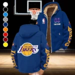 Rising Fan Pride Winter Fleece Jacket, Technical Mid-Layer Jacket HVN1436LA - Navy