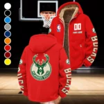 Athletic Sport Lifestyle Winter Fleece Jacket, Cold Weather Hiking Fleece HVN1436MB - Red