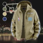 Everyday Hoop Culture Fleece Windbreaker Jacket, Endurance Sport Barrier HVN1436MG - Khaki