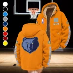 Everyday Hoop Culture Winter Fleece Jacket, Snow-Ready Active Fleece HVN1436MG - Orange