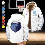 Everyday Hoop Culture Winter Fleece Jacket, Snow-Ready Active Fleece HVN1436MG - White