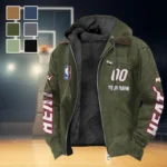 Loyal Fan Energy Flannel Hoodie, Bold Supporter Flannel Hoodie HVN1436MH - Green