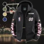 Loyal Fan Energy Fleece Windbreaker Jacket, Cold-Air Cycling Shell HVN1436MH - Black