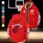 Loyal Fan Energy Winter Fleece Jacket, All-Mountain Sport Jacket HVN1436MH - Red