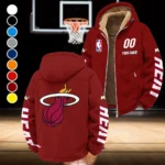 Loyal Fan Energy Winter Fleece Jacket, All-Mountain Sport Jacket HVN1436MH - Wine