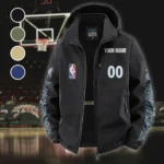 Bold Supporter Nation Fleece Windbreaker Jacket, Mountain Ascent Windbreaker HVN1436MT - Black