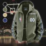 Bold Supporter Nation Fleece Windbreaker Jacket, Mountain Ascent Windbreaker HVN1436MT - Green