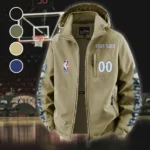 Bold Supporter Nation Fleece Windbreaker Jacket, Mountain Ascent Windbreaker HVN1436MT - Khaki