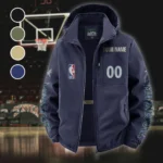 Bold Supporter Nation Fleece Windbreaker Jacket, Mountain Ascent Windbreaker HVN1436MT - Navy