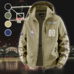 Rising Fan Pride Fleece Windbreaker Jacket, Cross-Training Wind Shell HVN1436NO - Khaki