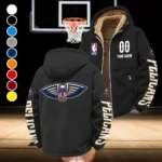 Rising Fan Pride Winter Fleece Jacket, Ski & Snowboard Mid-Layer HVN1436NO - Black
